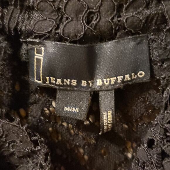 I jeans by Buffalo off the shoulder lace top - Picture 6 of 8